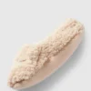 Jake*s Casual Hausschuhe In Teddyfell-Optik - Sand