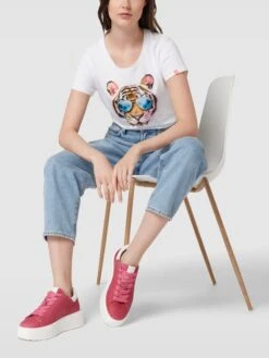 Tamaris Sneaker Mit Label-Details Modell 'Pink' - Pink