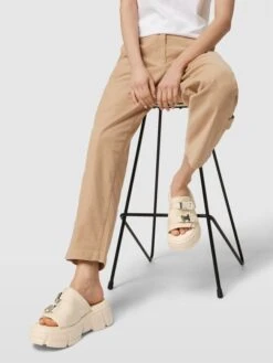 Steve Madden Pantoletten Mit Label-Detail Modell 'ACTIVATOR' - Offwhite