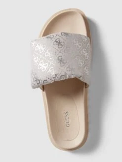 Guess Pantoletten Mit Label-Print Modell 'FABETZY' - Offwhite -Modegeschäft Für Damenschuhe 95432caf691j0chm8krkkh9j61a4ec2890r30hig6d8jal9lal0kccpp9t746dq26kol0cqlal8j4dhk74o6ap35cpgj8cb265im8ohk6cq6ae356oo3ccpl64sj6p9icpi6ae0