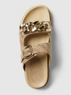 Guess Pantoletten Mit Zierkette Modell 'FATEMA' - Hellbraun -Modegeschäft Für Damenschuhe 954k2ja8aos4akag61a56gq3ago4cl2i6l132dik7114qjih8ss4aji49ha54jah9sqk4ci38os48kqh8h3j8e9j64r3gpj6coo62o9kcorjgohoc8o62p1g6or64o9i60rm2dg