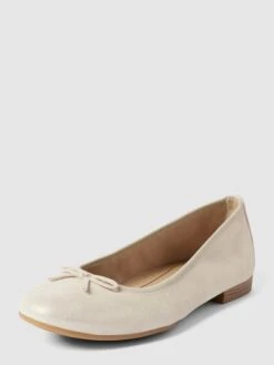 Tamaris Ballerinas Mit Zierschleife - Gold