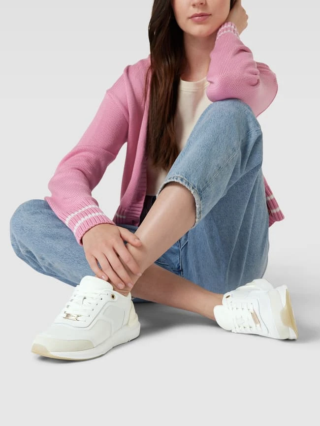 CK Calvin Klein Sneaker Mit Label-Details Modell 'FLEXI RUNNER' - Offwhite 1 CK Calvin Klein Sneaker Mit Label-Details Modell 'FLEXI RUNNER' - Offwhite