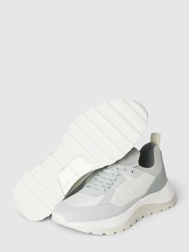 CK Calvin Klein Sock-Sneaker Mit Label-Print Modell 'KNIT RUNNER DYNAMIC LACE' - Hellgrau 5 CK Calvin Klein Sock-Sneaker Mit Label-Print Modell 'KNIT RUNNER DYNAMIC LACE' - Hellgrau – Bild 5