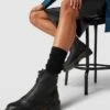 Dr. Martens Dr.Martens Boots Aus Leder Modell 'Jetta Sendal' - Schwarz