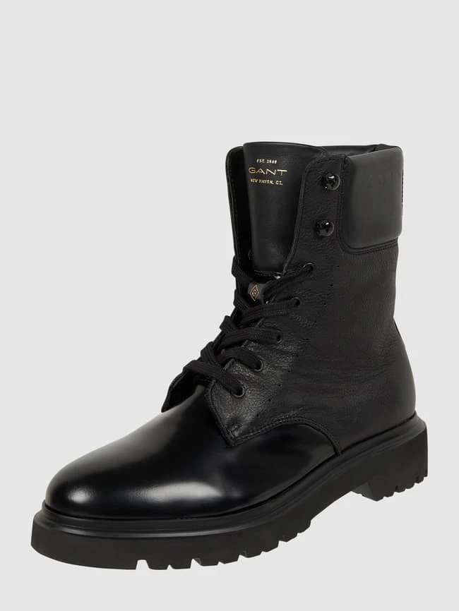 Gant Boots Aus Leder Modell 'Malinca' - Schwarz 1 Gant Boots Aus Leder Modell 'Malinca' - Schwarz