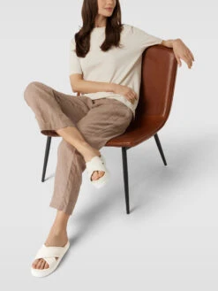 UGG Slides Mit Gekreuzten Riemen Modell 'ZAYNE' - Weiß