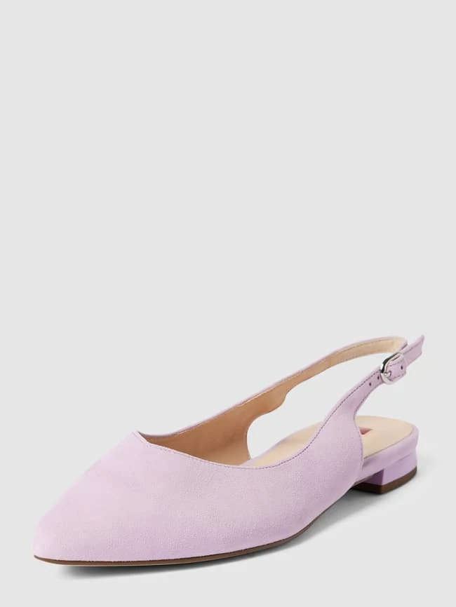 HÖGL Högl Ballerinas Mit Dornschließe Modell 'Slingback' - Flieder 1 HÖGL Högl Ballerinas Mit Dornschließe Modell 'Slingback' - Flieder