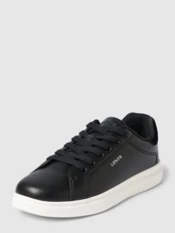 Levi’s® Acc. Sneaker Mit Label-Details Modell 'ELLIS' - Schwarz