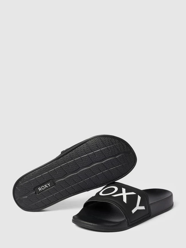 Roxy Slides Mit Label-Detail Modell 'SLIPPY' - Schwarz 4 Roxy Slides Mit Label-Detail Modell 'SLIPPY' - Schwarz – Bild 4