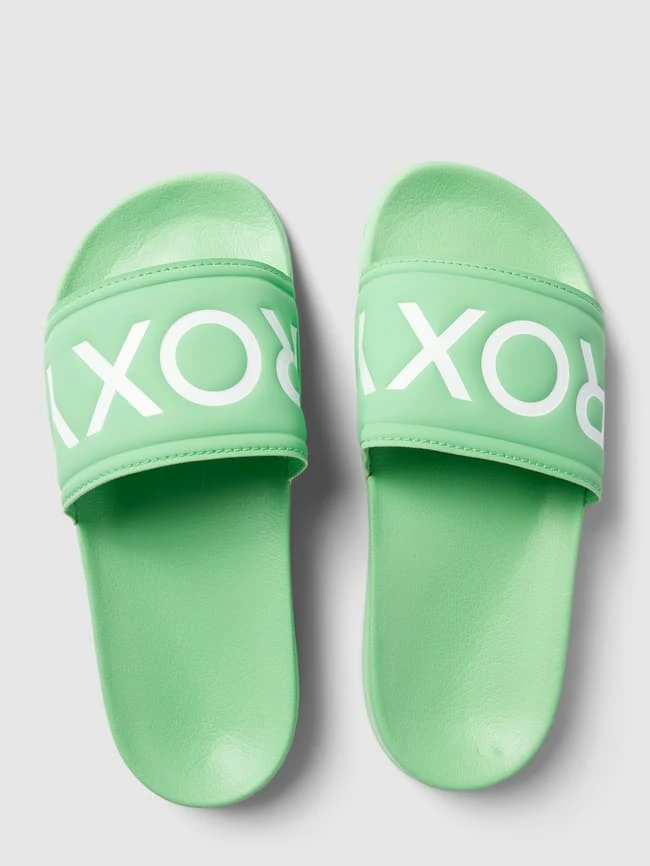 Roxy Slides Mit Label-Detail Modell 'SLIPPY' - Hellgrün 3 Roxy Slides Mit Label-Detail Modell 'SLIPPY' - Hellgrün – Bild 3
