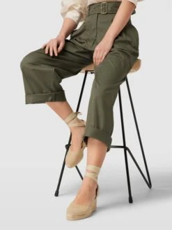 Castañer Wedges Mit Schnürverschluss Modell 'CARINA' - Sand