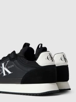 Calvin Klein Jeans Sneaker Aus Leder-Mix Mit Label-Details - Schwarz -Modegeschäft Für Damenschuhe 9t85cl27857l6la599236e29a58kah2570q4mj239t2jid2c756kkj1g8ta4ccigadalclaead3kuj9la93j6c326th64ohkc5gm8o9k6gp6cob161h68p316grjaopo60q64e0