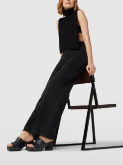 Tamaris Sandaletten Mit Hohem Absatz Modell 'Clog' - Schwarz