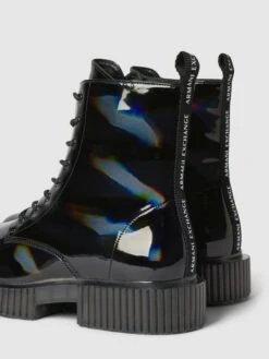 ARMANI EXCHANGE Schnürboots In Leder-Optik - Schwarz -Modegeschäft Für Damenschuhe a123gjqa68pl6dpi8splagpi6csk4gph6l2jejii88pj8gi16d4kseaf6p14uea89cq54daa998k4hi4613j4p36clh30d1g60sjidpk68r3go9j75gmacpm69h62e1h60r68cg