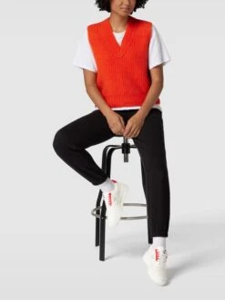 MoEa Vegane Sneaker Aus Apfelresten Modell 'Apple' - Weiß