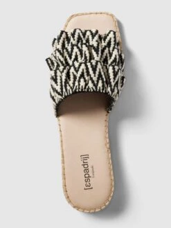 Espadrij Slides Mit Allover-Muster Modell 'Carré' - Schwarz -Modegeschäft Für Damenschuhe a4ql8ji968rkujaeap9lckih710jegid85a4ie9pala4ica3aop46i1nad7kqe1iaorkke9jah9jcc9g613m8c9m68p3gor56hi66e9kclgm2e1j68rj6c9h74sj2db46sr66co