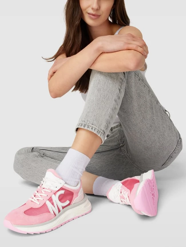 Marc Cain Bags & Shoes Sneaker Mit Label-Patch - Pink 1 Marc Cain Bags & Shoes Sneaker Mit Label-Patch - Pink