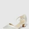 Rainbow Club Pumps Aus Satin - Offwhite