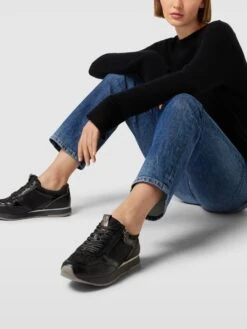 Tamaris Sneaker Mit Label-Print - Schwarz