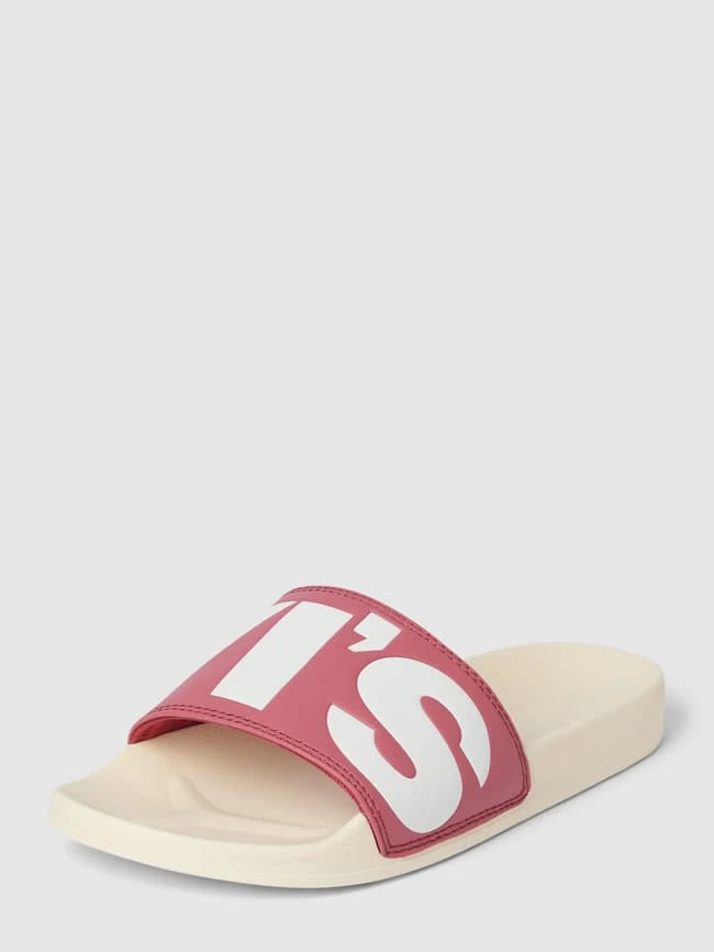 Levi’s® Acc. Slides Mit Label-Detail Modell 'JUNE' - Pink 1 Levi’s® Acc. Slides Mit Label-Detail Modell 'JUNE' - Pink
