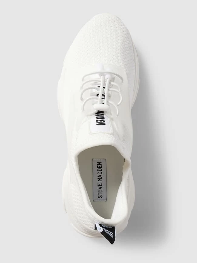 Steve Madden Sock-Sneaker Mit Label-Patch Modell 'MATCH' - Weiß 4 Steve Madden Sock-Sneaker Mit Label-Patch Modell 'MATCH' - Weiß – Bild 4