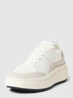 Modegeschäft Für Damenschuhe 15 Marc O'Polo Sneaker Mit Label-Detail Modell 'THEA' - Weiß