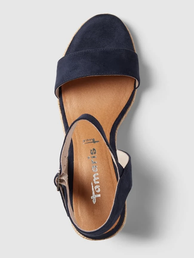 Tamaris Wedges Mit Dornschließe - Dunkelblau 5 Tamaris Wedges Mit Dornschließe - Dunkelblau – Bild 5