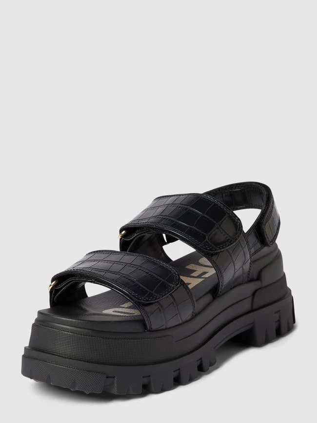 Buffalo Sandalen Mit Klettverschlüssen Modell 'ASPHA' - Schwarz 2 Buffalo Sandalen Mit Klettverschlüssen Modell 'ASPHA' - Schwarz – Bild 2
