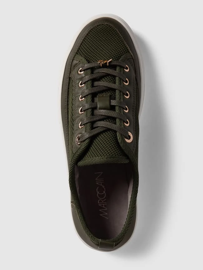 Marc Cain Bags & Shoes Sneaker Mit Label-Detail - Khaki 4 Marc Cain Bags & Shoes Sneaker Mit Label-Detail - Khaki – Bild 4