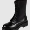 Vagabond Boots Aus Leder - Schwarz