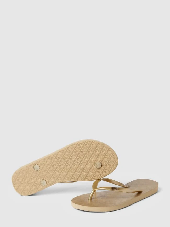 Roxy Zehentrenner Mit Label-Applikation Modell 'VIVA' - Gold 3 Roxy Zehentrenner Mit Label-Applikation Modell 'VIVA' - Gold – Bild 3