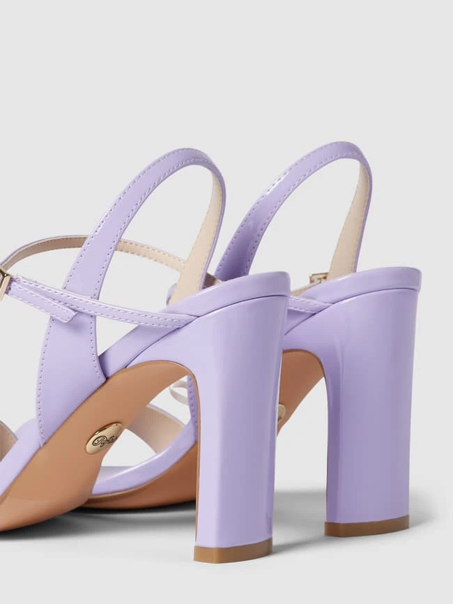 Buffalo Sandalette Aus Satin Modell 'NEAT'' - Flieder 3 Buffalo Sandalette Aus Satin Modell 'NEAT'' - Flieder – Bild 3