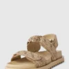 Guess Sandalen Mit Label-Detail Modell 'FABELIS' - Beige