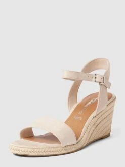 Tamaris Wedges Mit Dornschließe - Sand