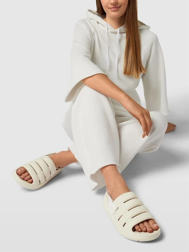 UGG Sandalen Mit Label-Details Modell 'FLUFF YEAH' - Hellrosa 1 UGG Sandalen Mit Label-Details Modell 'FLUFF YEAH' - Hellrosa