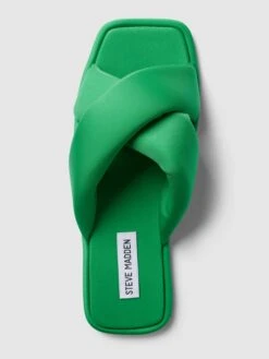 Steve Madden Pantoletten Mit Breiten Riemen Modell 'DIXIE' - Grün -Modegeschäft Für Damenschuhe ap150c1g6d5kij2k9l0k2d9k6kq50dqk6ks50j1m8d9l4ea29d4kgca68ta52hi49963iiho6p1l8hho88o3ep9o74p36ob56co6cphkcoo68o9i6cojec1jcosjgp1i6comadg