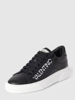 Valentino Sneaker Mit Label-Details Modell 'STAN' - Schwarz