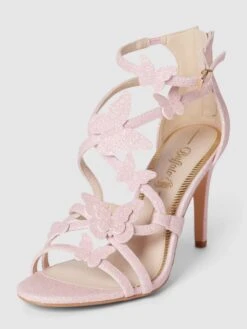 Buffalo Sandaletten Mit Zierbesatz Modell 'MIRANDA' - Rosé